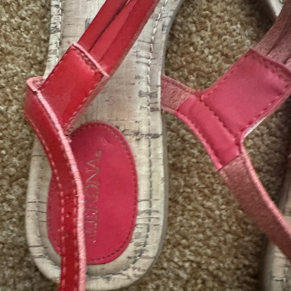 Red Target Merona Braided Sandals - Size 8.5. Barely worn. - Picture 5 of 5